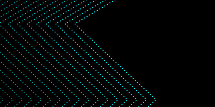 A digital vector illustration of a techno blue abstract background featuring a neon grid pattern with light dots and square mosaic textures for a modern business template or wallpaper design