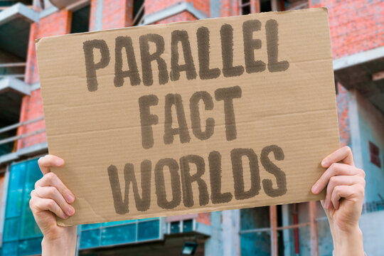 "Parallel Fact Worlds" Two political cohorts increasingly inhabit irreconcilable factual realities reinforced by separate media diets. COHORTS. IRRECONCILABLE. REINFORCED. SEPARATE. DIETS.