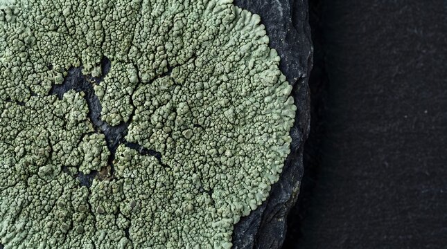 Abstract pyrite texture on dark background, natural mineral organic texture,botanical detail, extreme close-up