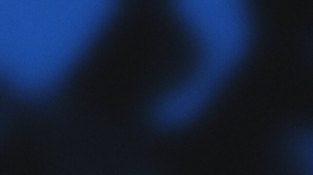 A soft gradation of dark blue and black, creating a glowing effect or subtle shadows. The grainy texture or fine spots give a retro or old film feel to the look. Used in graphic design as a mobile bac