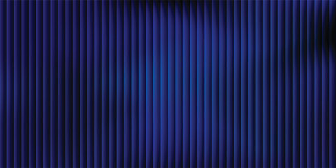 Obraz premium Abstract background with dark blue vertical stripes and subtle gradient effects.Modern futuristic backdrop featuring navy blue linear bars for technology and professional design.