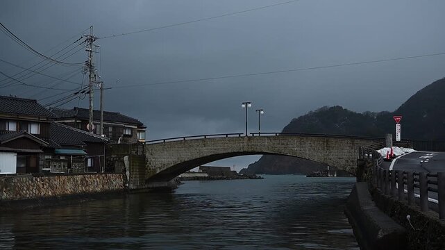 冬の日向橋 （福井県三方郡美浜町, 2026年2月）
