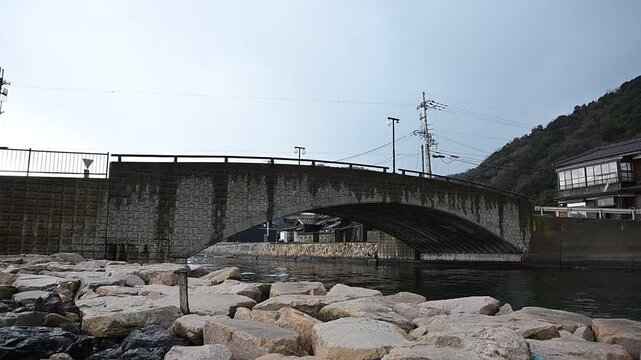 冬の日向橋 （福井県三方郡美浜町, 2026年2月）