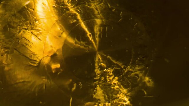 Cooking oil heating up
