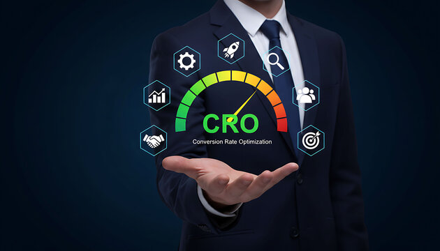 CRO Conversion Rate Optimization And Digital Marketing Business Strategy