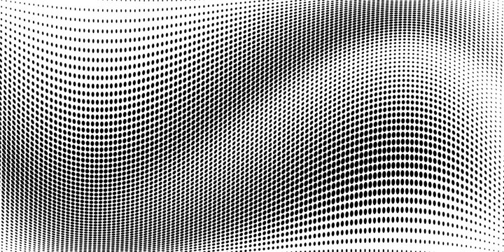 Halftone faded gradient texture. Grunge halftone grit background. White and black sand noise wallpaper. Retro pixilated vector backdrop