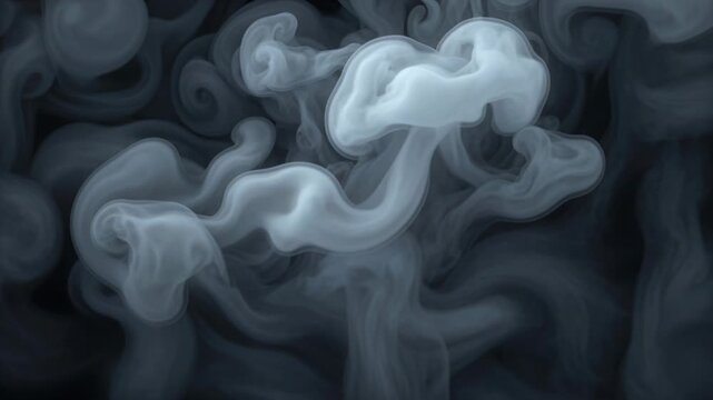 Smoke steam cloud abstract dark swirl fog vapor pattern texture mystical swirling smoke cloud background dark backdrop mist texture flowing vapor