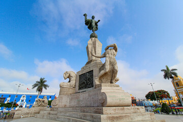 Obraz premium Plaza de armas de Trujillo, Perú