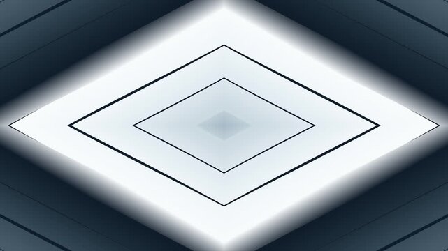 Abstract diamond shape pattern in shades of blue elegant geometric design modern and minimalist style concentric shapes gradient backdrop