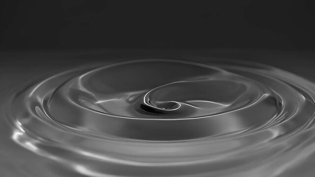 Abstract full frame wave saturation animation liquid ripple dark surface, abstract animation full frame wave saturation fluid ripple smooth line texture minimal design gray gradient background