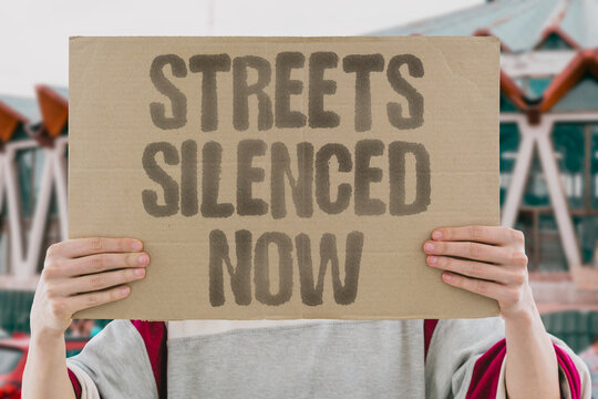 "Streets Silenced Now" Public gathering laws increasingly restrict lawful street demonstrations. GATHERING. LAWS. RESTRICT. LAWFUL. DEMONSTRATIONS.