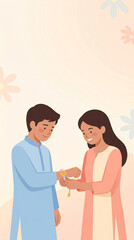 Obraz premium Raksha Bandhan