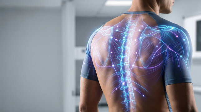Spine health back anatomy muscle skeleton human medical wellness posture body fitness therapy healthcare pain rehabilitation exercise strength bone clinic chiropractor physiotherapy wellness