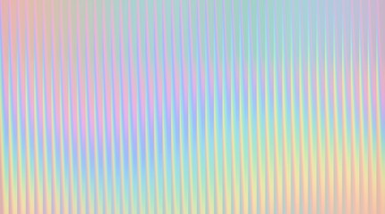 Holographic foil background with pastel rainbow colors gradient