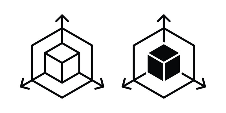 Bim icon vector concept set