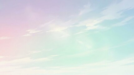 Obraz premium Soft pastel colored sky background texture.