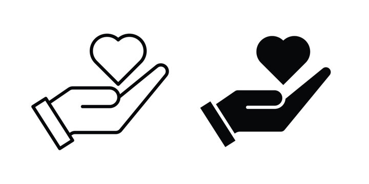 Heart Health icon vector concept set