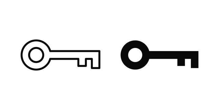key icon vector concept set