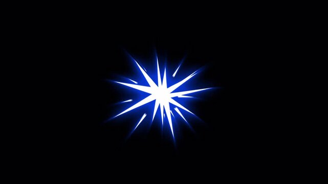 Anime Gunfire Energy Burst vfx