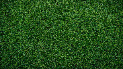 Obraz premium Dense Green Artificial Grass Sod - Seamless Background for High-Traffic Areas