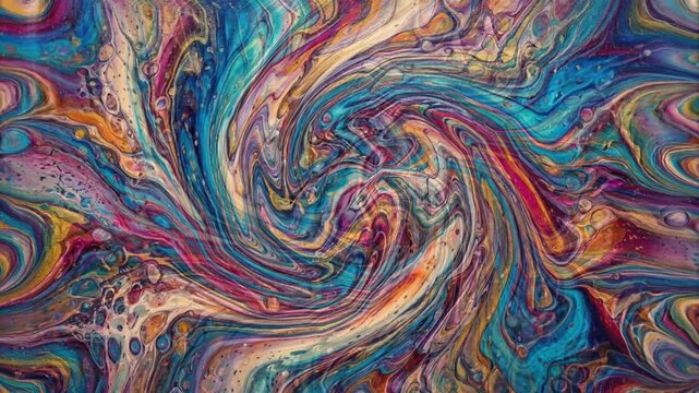 abstract colorful background with circles