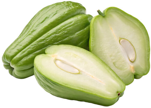 Chayote isolated