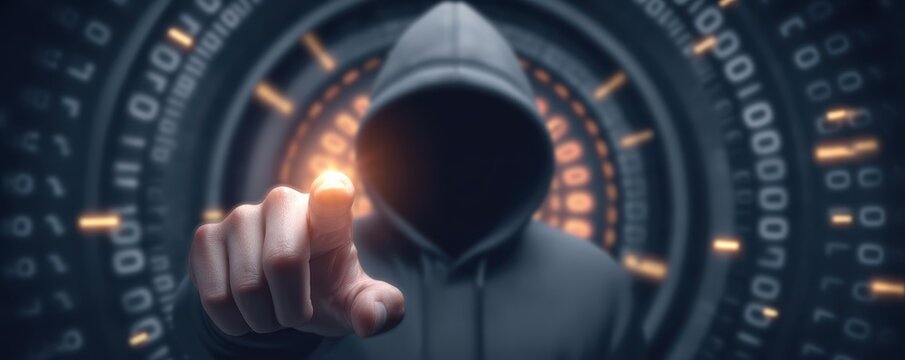 The elite hacker manages to breach the vault during a cyber attack despite the advanced security defense and constant protection.
