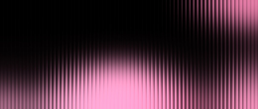 Abstract smooth vertical ribbed glass texture in pink tones for wide website banner and digital dashboard hero header.
