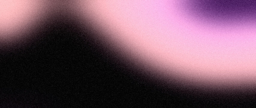 Purple and pink abstract gradient with soft grainy texture for wide digital banner and panoramic landing page web header.