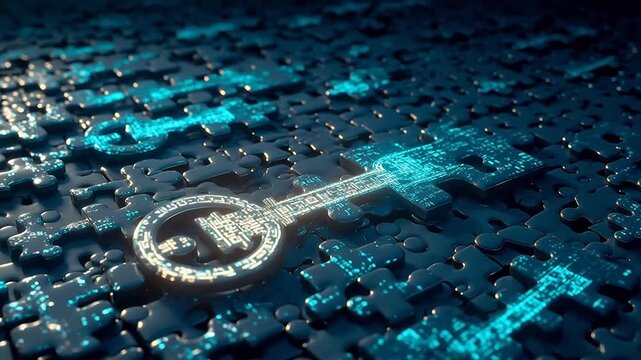 Crypto Wallet Key: Puzzle Fragments Assembled