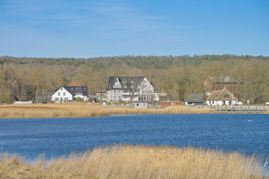 Hotel Hitthim, Boddengew&auml;sser, Ort Kloster, Insel Hiddensee, Mecklenburg-Vorpommern, Deutschland