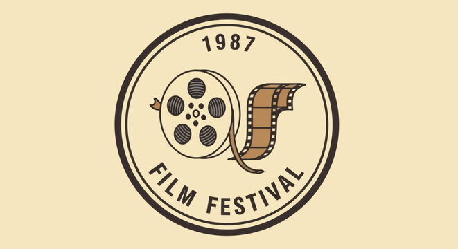 1987 Film Festival Reel Logo