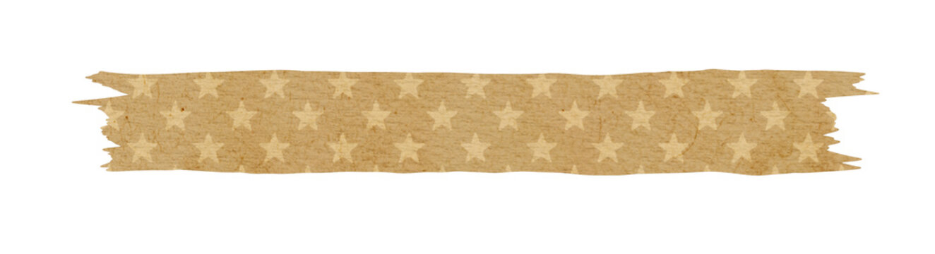 Washi tape with pattern illustration 
