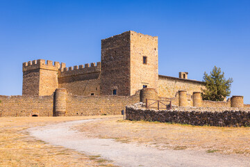Naklejka premium In the historic center of Pedraza