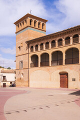 Obraz premium In the historic center of Ambel