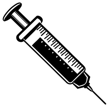 syringe with needle