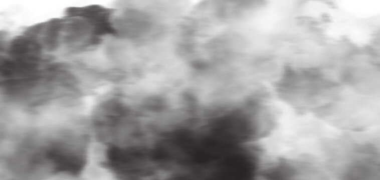 Gray smoke texture background, abstract cloudy effect for design