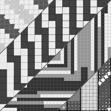 Abstract gray geometric background pattern with subtle texture and modern
