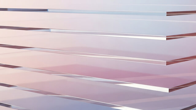 Stack of metal sheets closeup.