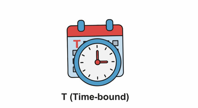 A graphic icon depicting a calendar and clock, representing time