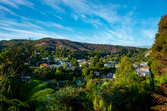 Historic Queenstown in Tasmania - Australia