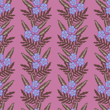 Delicate Black Vine Folk Botanical Design
