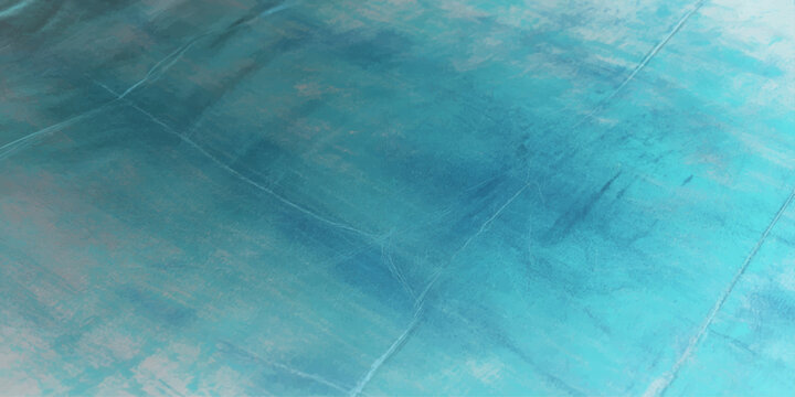 Abstract blue grunge background featuring a vintage turquoise water texture with light reflections on a clear sea surface wave pattern