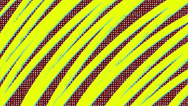 Hand Drawn Diagonal Line Background Loop