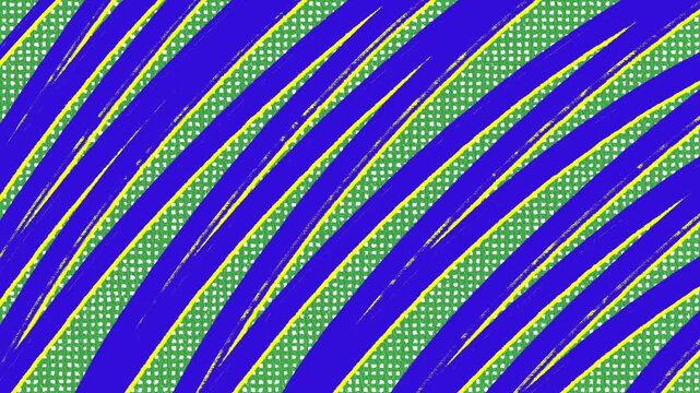 Hand Drawn Diagonal Line Background Loop