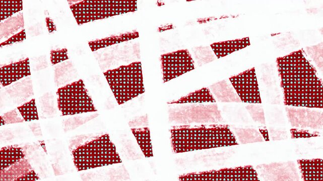Hand Drawn Crossing Random Lines Background Loop