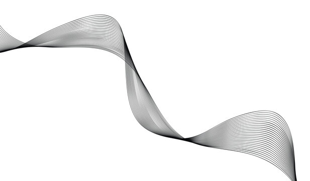 silver ribbon isolated on white background