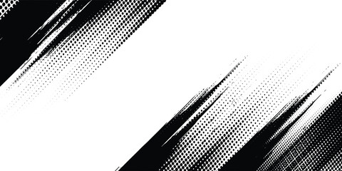 Tire tracks background for rally, drift, motocross, off-road and other auto and motorsport. Black tire marks on a white background with a worn effect and splashes of dirt. Vector isolated texture © putra