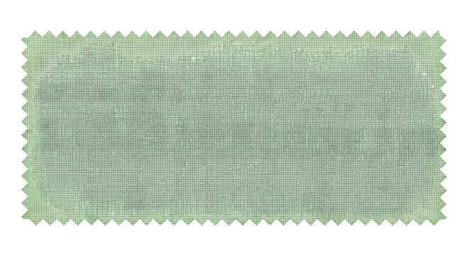Rectangular fabric swatch featuring a subtle woven texture on a white background, suitable for textile design, interior decor samples, and fashion industry material mockups.