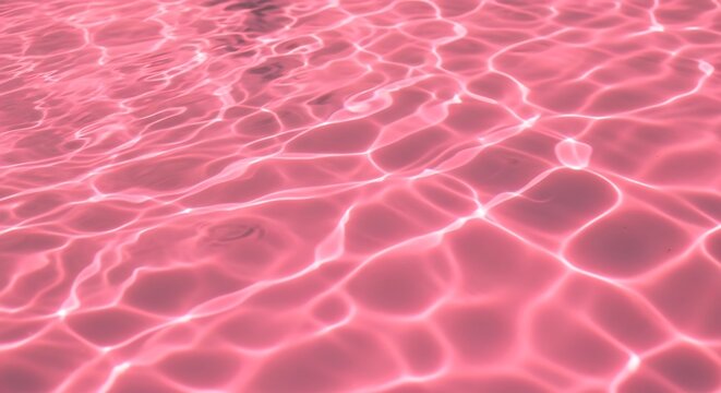 Pink Rippled Water Surface Abstract